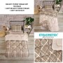 ETE HOMETEX TEK KİŞİLİK LÜX WELSOFT YORGAN SAFİR BEJ 155X215CM 8696474231849